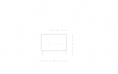 Dimensoes do produto sofa sant